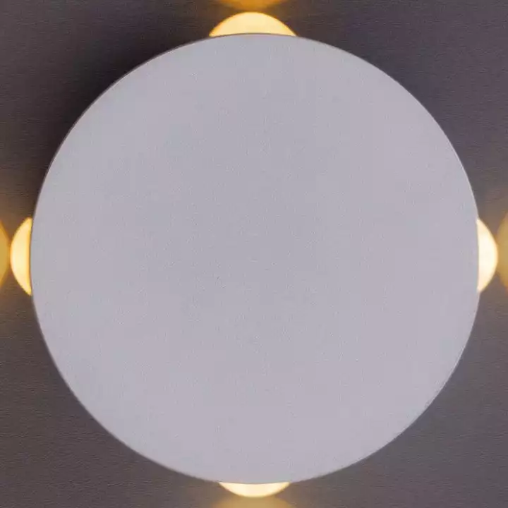 Настенный светодиодный светильник Arte Lamp Tamburello A1525AP-1WH 0_AR_A1525AP-1WH.webp big