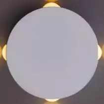 Настенный светодиодный светильник Arte Lamp Tamburello A1525AP-1WH