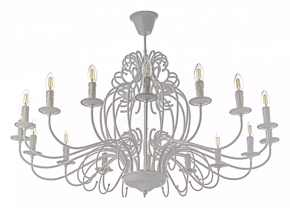 Подвесная люстра Arti Lampadari Amaro E 1.1.16 W 2_AL_Amaro_E_1.1.16_W.webp big
