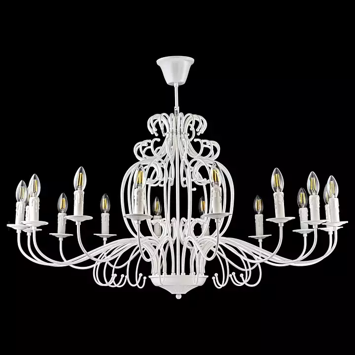 Подвесная люстра Arti Lampadari Amaro E 1.1.16 W 3_AL_Amaro_E_1.1.16_W.webp big