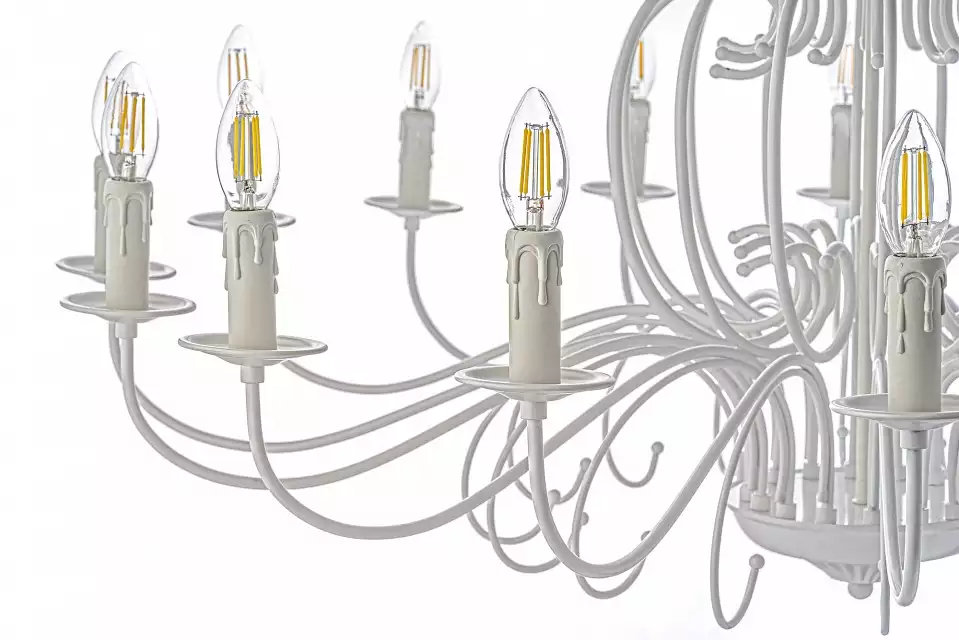 Подвесная люстра Arti Lampadari Amaro E 1.1.16 W 4_AL_Amaro_E_1.1.16_W.webp big