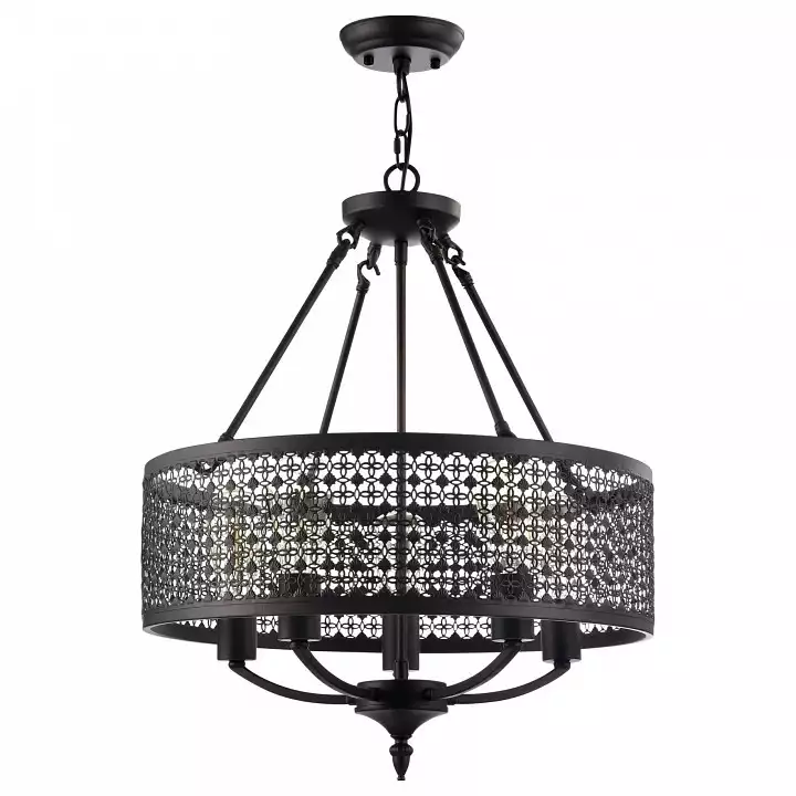 Подвесная люстра Freya Conte FR4166-PL-05C-BL 1_MY_FR4166-PL-05C-BL.webp big