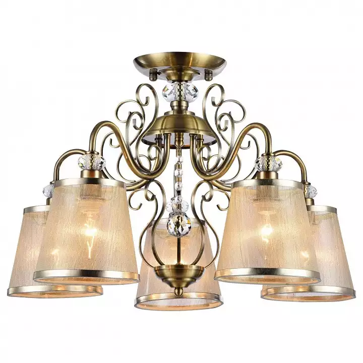 Подвесная люстра Freya Driana FR2405-PL-05-BZ 0_MY_FR2405-PL-05-BZ.webp big