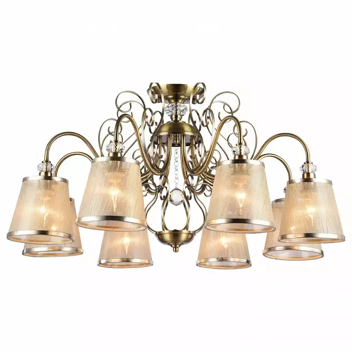 Подвесная люстра Freya Driana FR2405-PL-08-BZ 0_MY_FR2405-PL-08-BZ.webp big