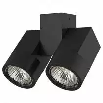 Потолочный светильник Lightstar Illumo X2 Nero 051037