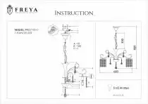 Подвесная люстра Freya Leona FR1127-PL-05-G 4_MY_FR1127-PL-05-G.webp small