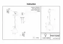 Подвесной светильник Maytoni Bellevue P534PL-01B 4_MY_P534PL-01B.webp small