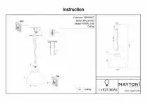 Подвесной светильник Maytoni Bellevue P535PL-01B 4_MY_P535PL-01B.webp small