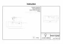 Потолочный светильник Maytoni Bergamo MOD613CL-04GR 4_MY_MOD613CL-04GR.webp small