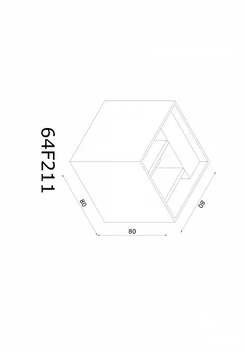 Уличный настенный светодиодный светильник Lucide Xia 17293/02/31 9_LCD_17293_02_31.webp big