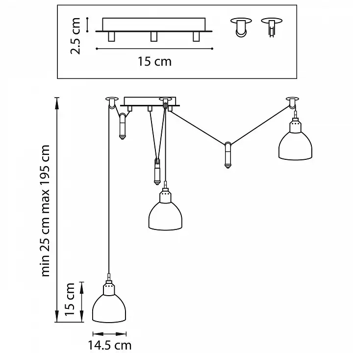 Подвесная люстра Lightstar Acrobata 761076 2_LS_761076.webp big
