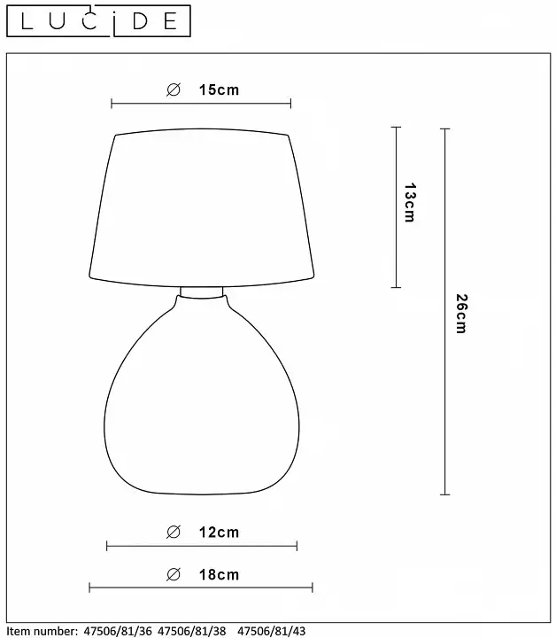 Настольная лампа Lucide Ramzi 47506/81/36 3_LCD_47506_81_36.webp big