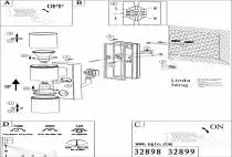 Уличный настенный светодиодный светильник Eglo Riga 5 32899 1_EG_32899.webp small