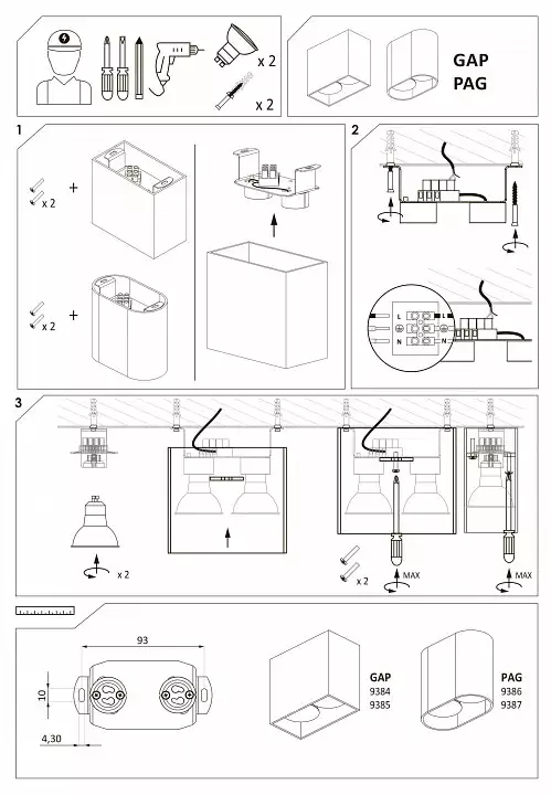 Потолочный светильник Nowodvorski Pag 9386 1_NVD_9386.webp big