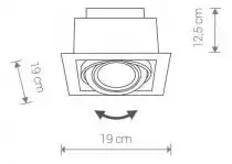 Встраиваемый светильник Nowodvorski Downlight 9575 1_NVD_9575.webp small