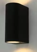 Уличный настенный светильник Arte Lamp A3102AL-2BK