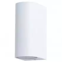Уличный настенный светильник Arte Lamp A3102AL-2WH