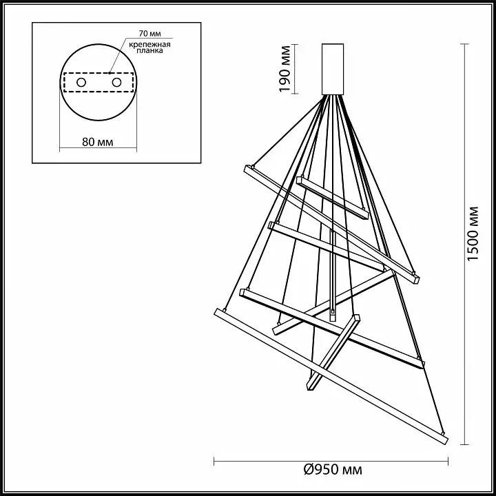Подвесной светодиодный светильник Odeon Light Cometa 3860/96L 5_OD_3860_96L.webp big