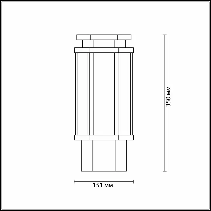Уличный светильник Odeon Light Gino 4048/1B 2_OD_4048_1B.webp big