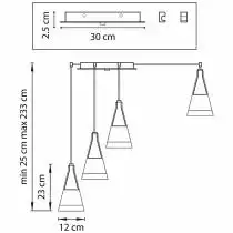 Подвесная люстра Lightstar Cone 757066 1_LS_757066.webp small