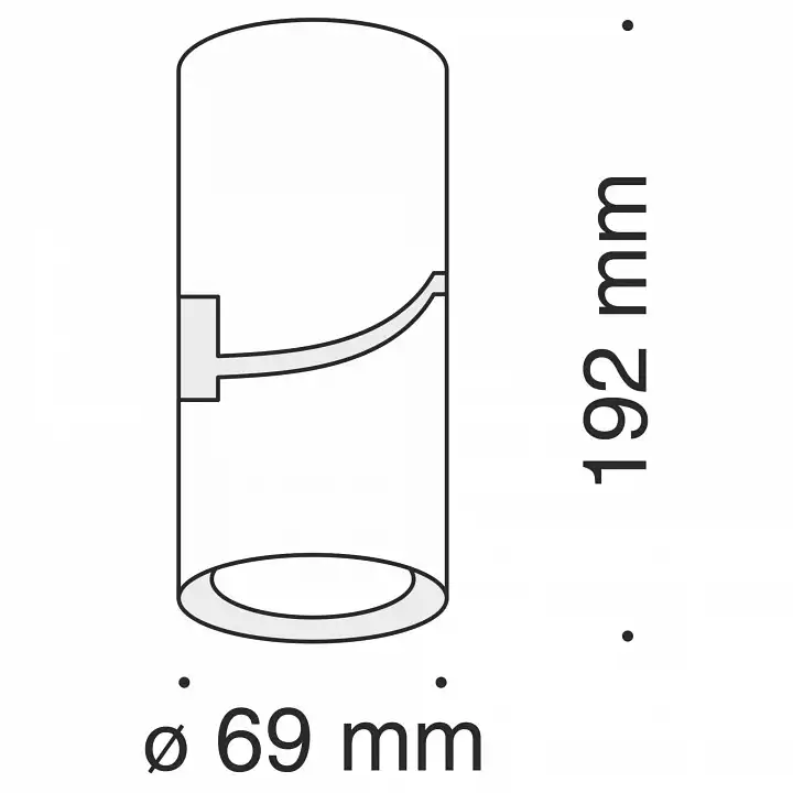 Светодиодный спот Maytoni Tube C019CW-01B 5_MY_C019CW-01B.webp big