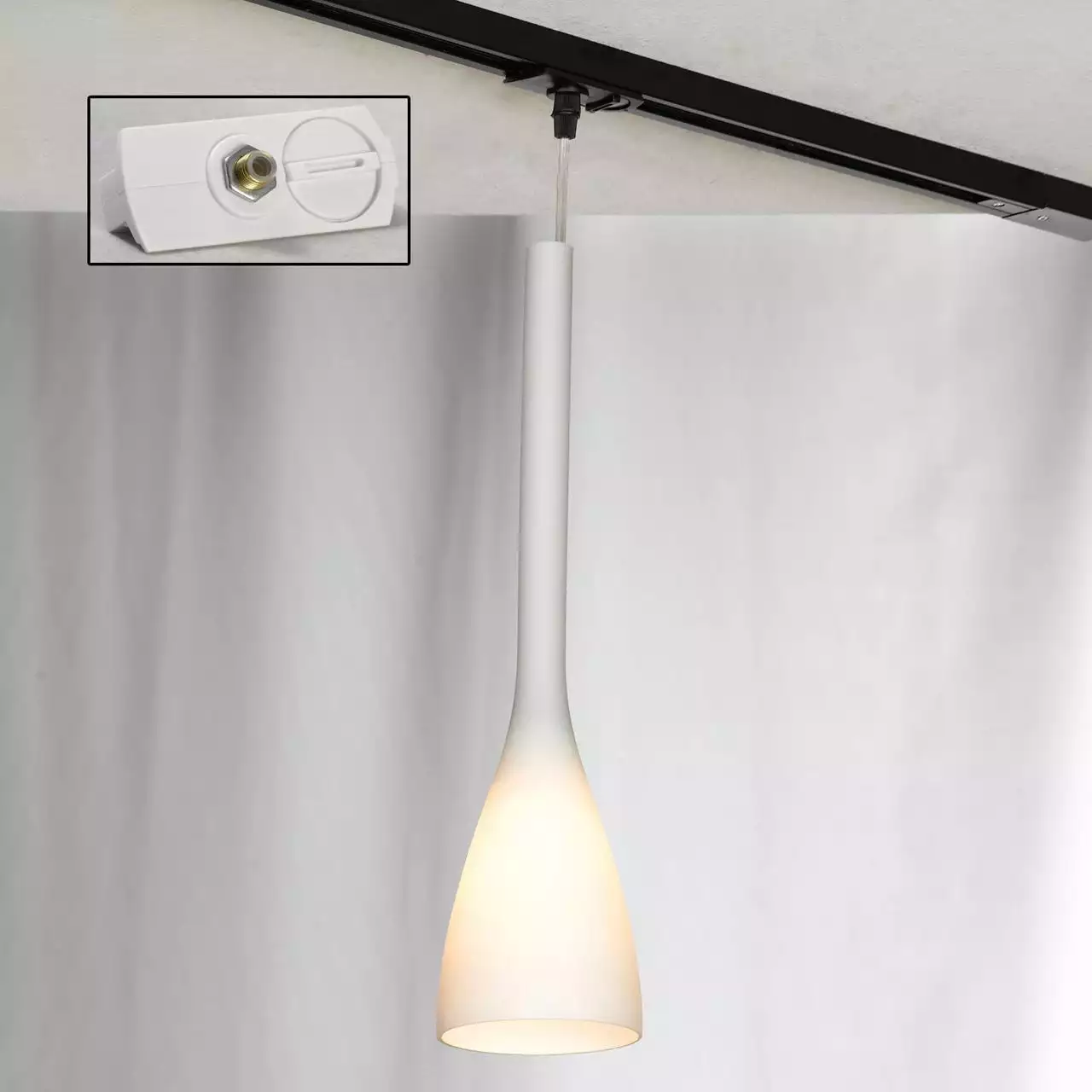 Трековый светильник однофазный Lussole Track Lights LSN-0106-01-TAW 3eda84731cfd6bef68da533e16c4a339.webp big