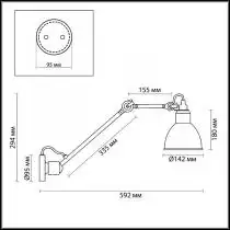 Спот Odeon Light Arta 4125/1WD 2_OD_4125_1WD.webp small
