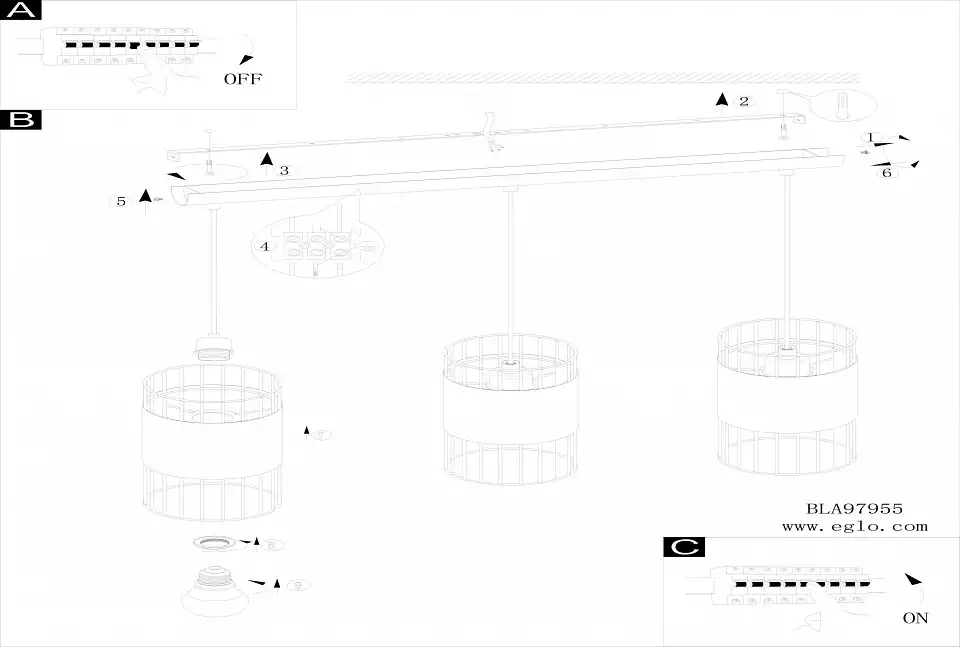 Подвесной светильник Eglo Norumbega 97955 1_EG_97955.webp big