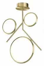 Подвесная светодиодная люстра Mantra Olimpia Oro 6581