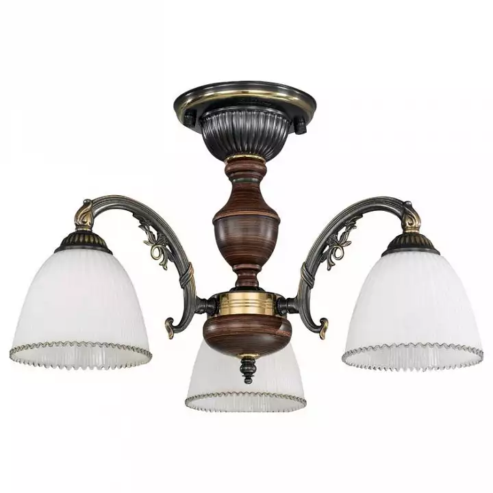 Люстра на штанге Reccagni Angelo 3800 PL 3800/3 0_RA_PL_3800_3.webp big