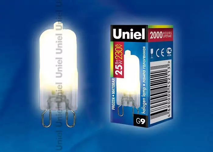 Лампа галогеновая Uniel  G9 25Вт K 1391 1_UL_01391.webp big