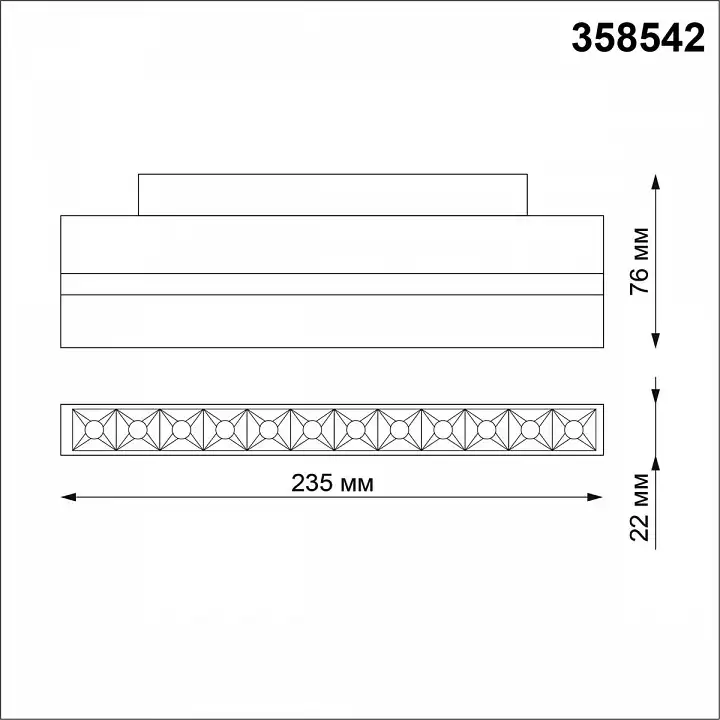 Накладной светильник Novotech Flum 1 358542 3_NV_358542.webp big