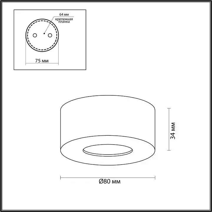 Накладной светильник Odeon Light Bene 4283/7CL 3_OD_4283_7CL.webp big