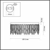 Потолочная люстра Odeon Light Dakisa 4985/6C 2_OD_4985_6C.webp small