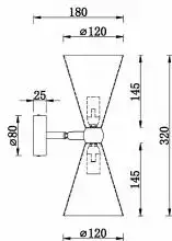 Бра Maytoni Vesper MOD108WL-02WG 1_MY_MOD108WL-02WG.webp small