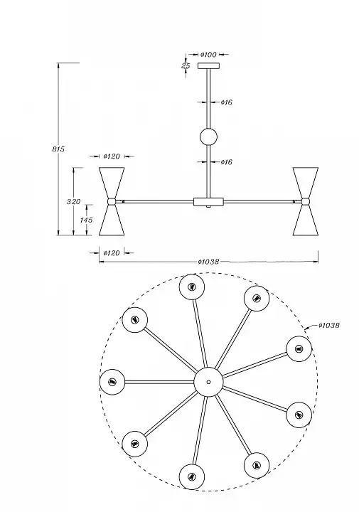Люстра на штанге Maytoni Vesper MOD108PL-18WG 1_MY_MOD108PL-18WG.webp big