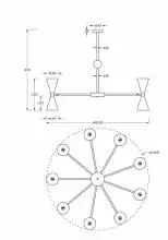 Люстра на штанге Maytoni Vesper MOD108PL-18WG 1_MY_MOD108PL-18WG.webp small
