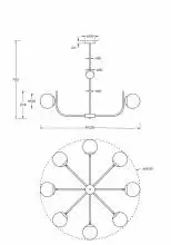 Люстра на штанге Maytoni Rendez-vous MOD109PL-08BS 1_MY_MOD109PL-08BS.webp small