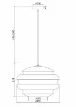 Подвесной светильник Maytoni Ruche P078PL-01SG 2_MY_P078PL-01SG.webp small