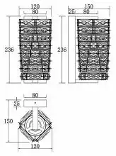Бра Maytoni Coil MOD124WL-L6CH3K 2_MY_MOD124WL-L6CH3K.webp small