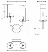 Бра Maytoni Arco MOD223WL-02BS 2_MY_MOD223WL-02BS.webp small