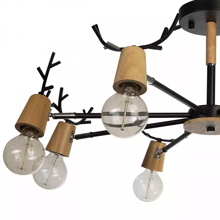 Люстра на штанге Loft it Sven 10024/8 Black 2_LF_10024_8_Black.webp big