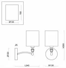 Бра Freya Riverside FR1007WL-01BS 1_MY_FR1007WL-01BS.webp small