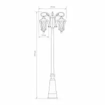 Фонарный столб Elektrostandard Virgo F/2 a031925 3_ELK_a031925.webp small
