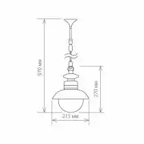 Подвесной светильник Elektrostandard Talli a038483 1_ELK_a038483.webp small
