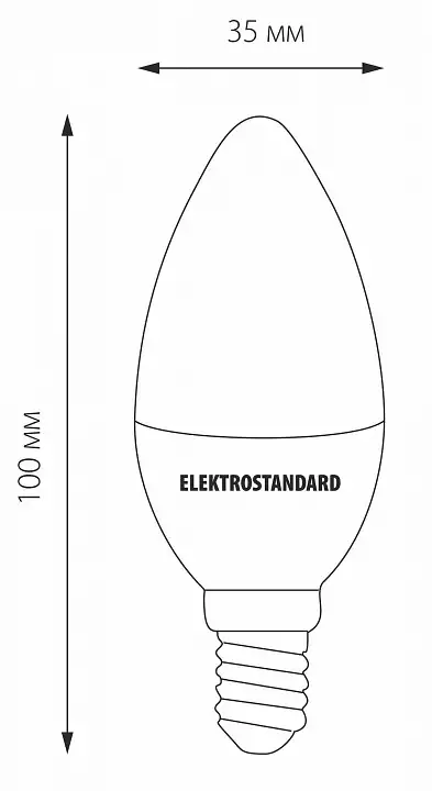 Лампа светодиодная Elektrostandard BLE1410 E14 7Вт 4200K a049063 2_ELK_a049063.webp big