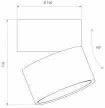 Накладной светильник Elektrostandard DLR031 15W 4200K a050528 3_ELK_a050528.webp small