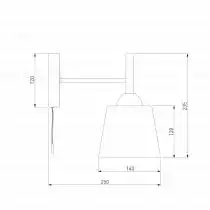 Бра Eurosvet Fresco 70085/1 белый 6_EV_83416.webp small