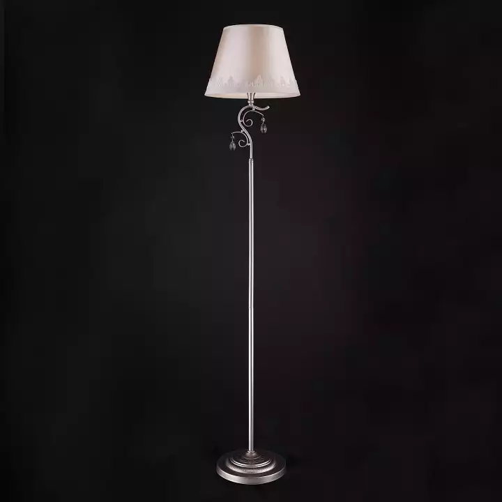 Торшер Eurosvet Incanto 01023/1 серебро 1_EV_83403.webp big