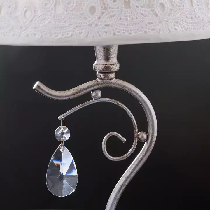 Настольная лампа декоративная Eurosvet Incanto 01022/1 серебро 6_EV_83402.webp big
